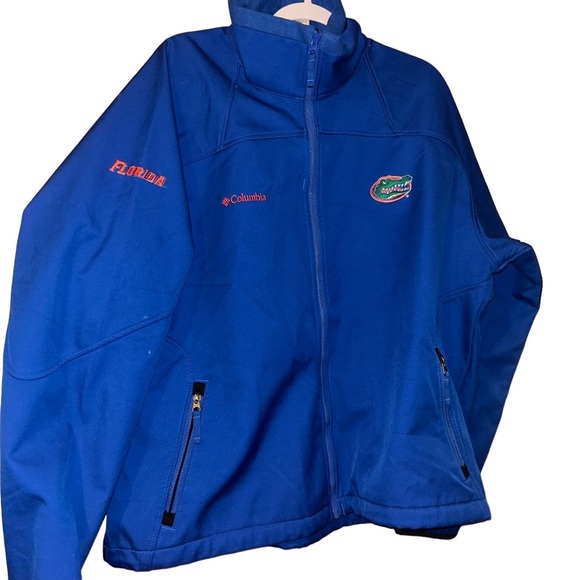 Men columbia University of Florida UF Gators insulated jacket XL blue/orange - Picture 1 of 6